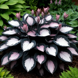 Хоста Веридия купить по цене от 349р. в интернет-магазине «Посадика» с доставкой почтой в в Лабинске и по всей России – [изображение №1].